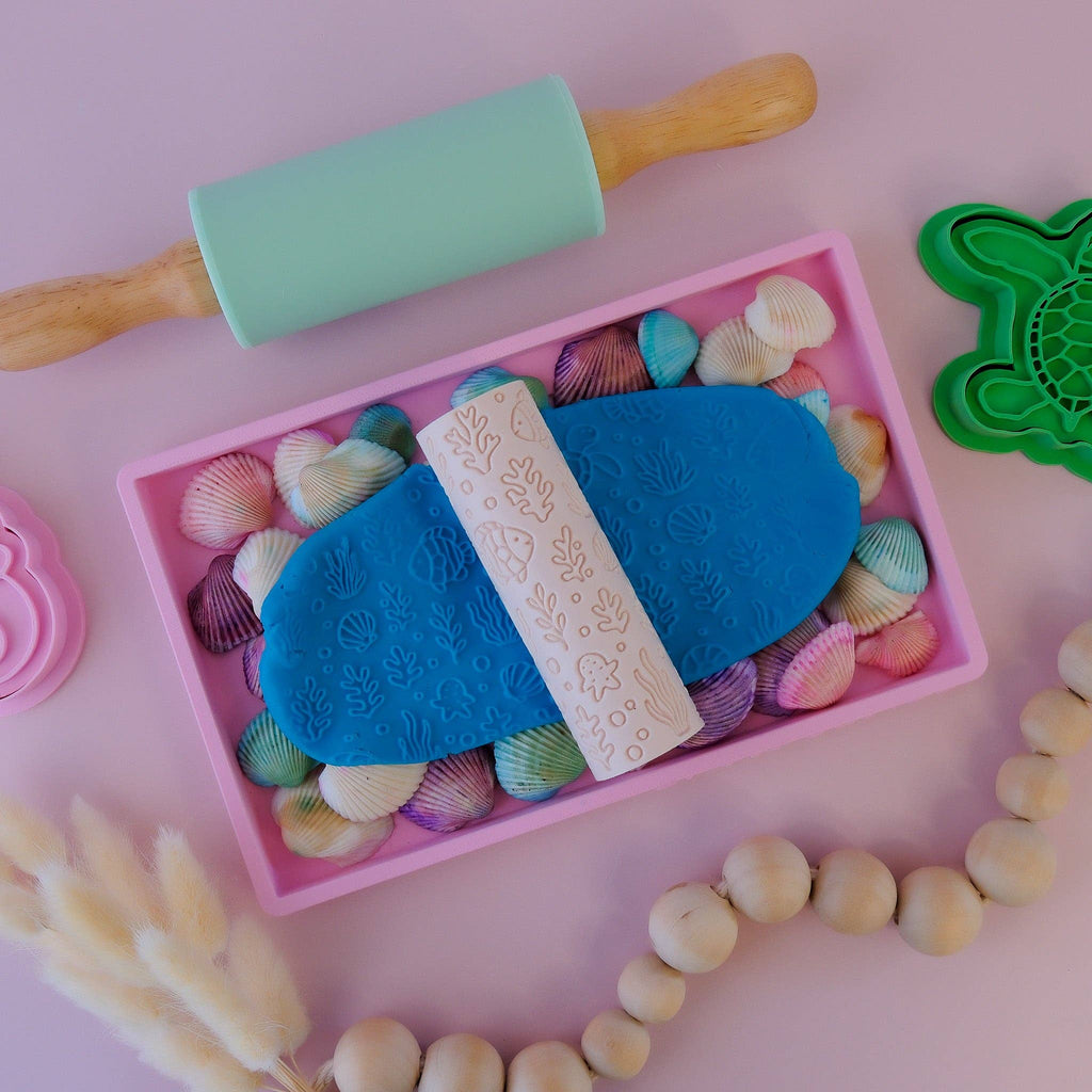 Eco Textured Play Dough Roller