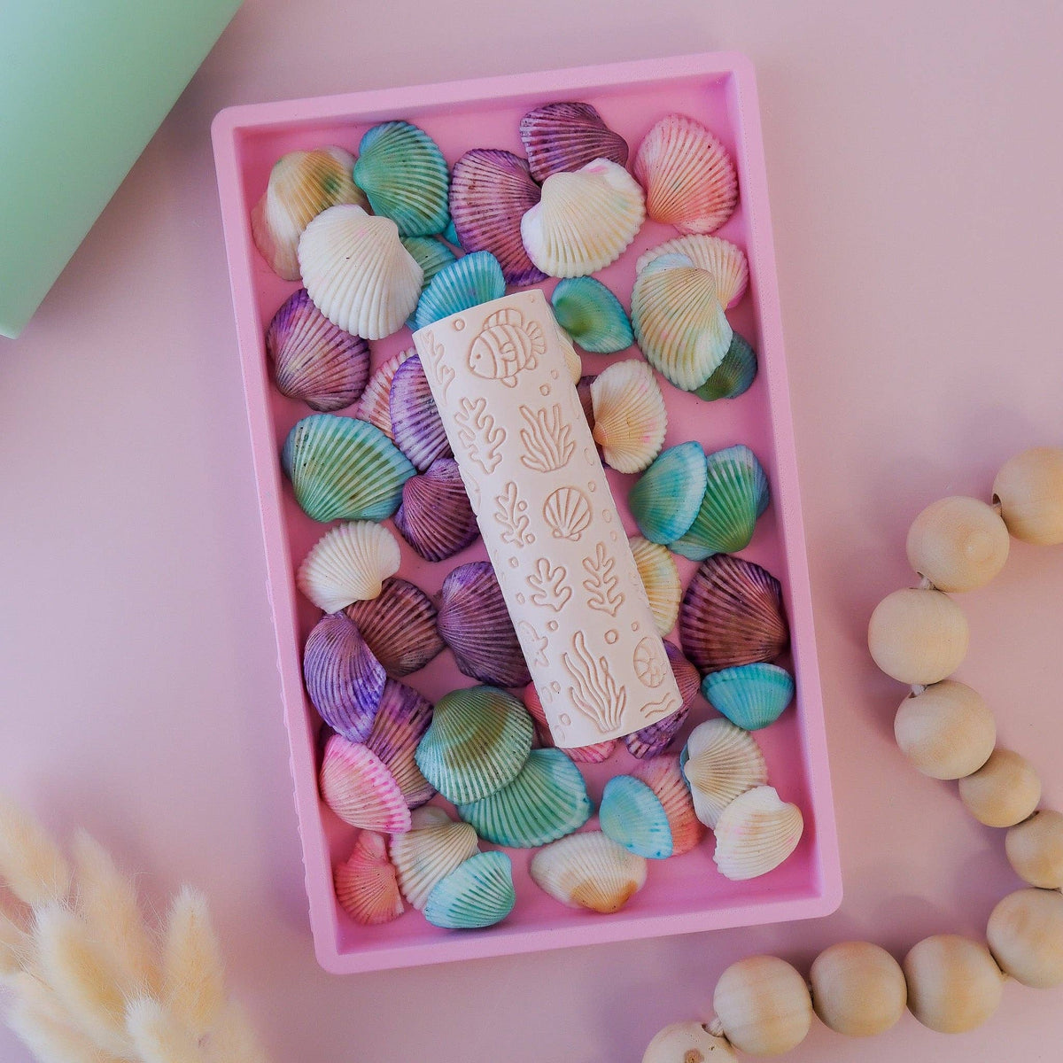 Eco Textured Play Dough Roller