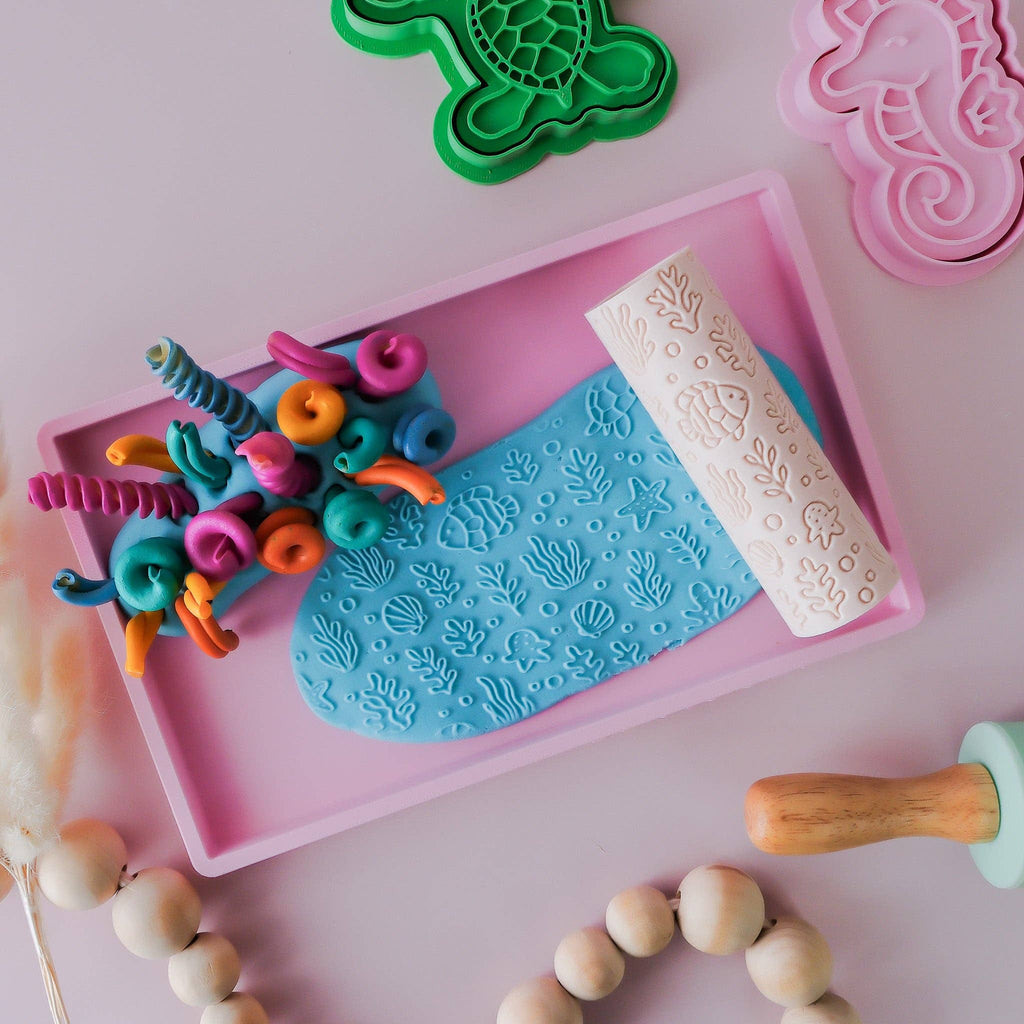 Eco Textured Play Dough Roller