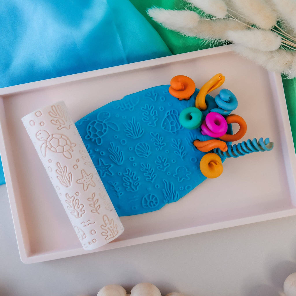 Eco Textured Play Dough Roller